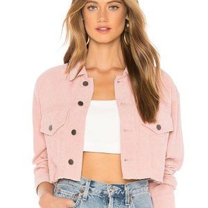 by the way. Markie Cropped Denim Jacket